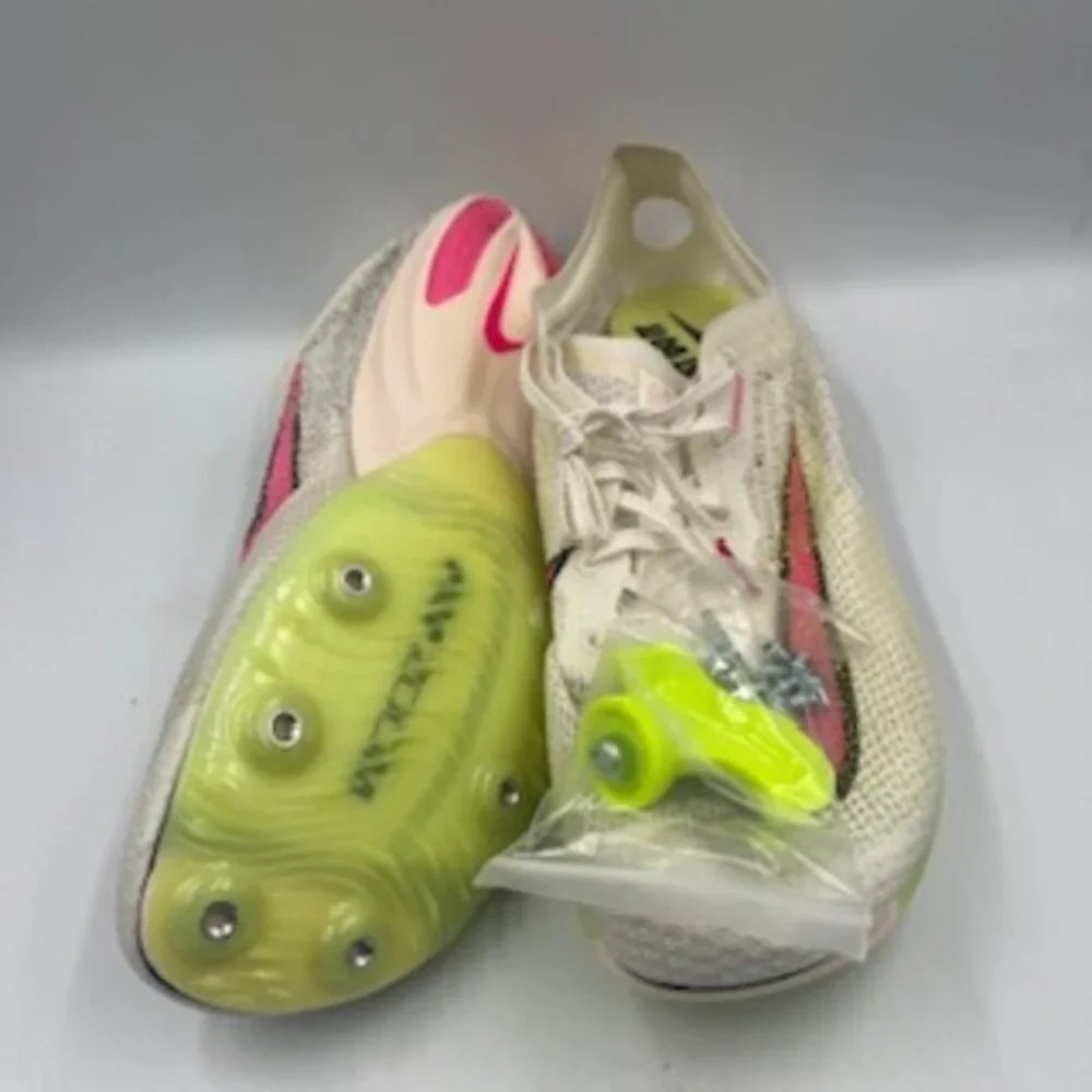 NEW Nike Air Zoom Victory Track Spikes‎ Men’s 13 Pink Lightweight NWT